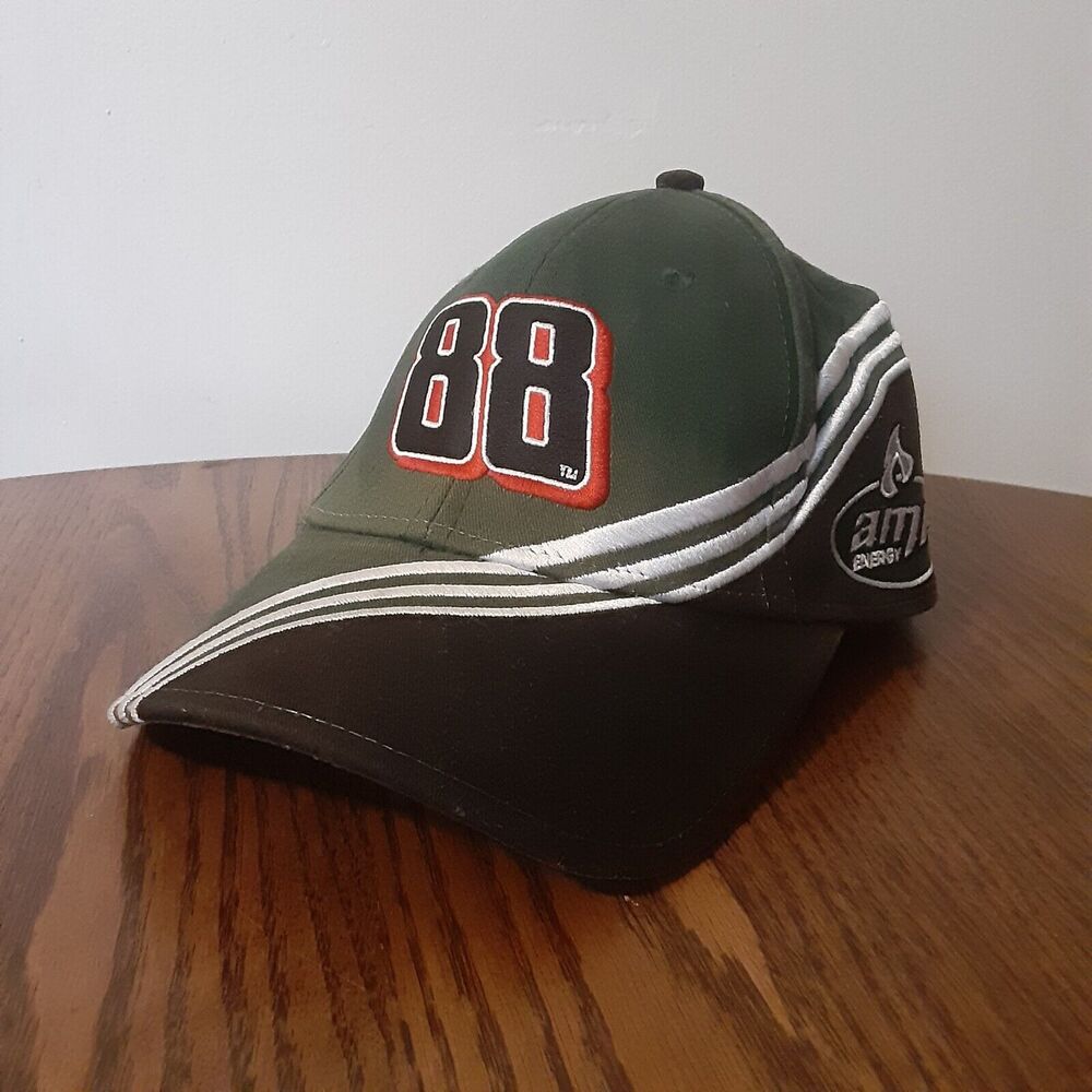 Dale Earnhardt JR #88 Winners Circle Hat Amp Energy Green Nascar Adjustable